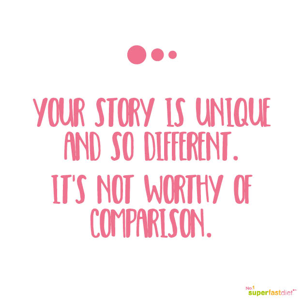 stop comparing quotes - story