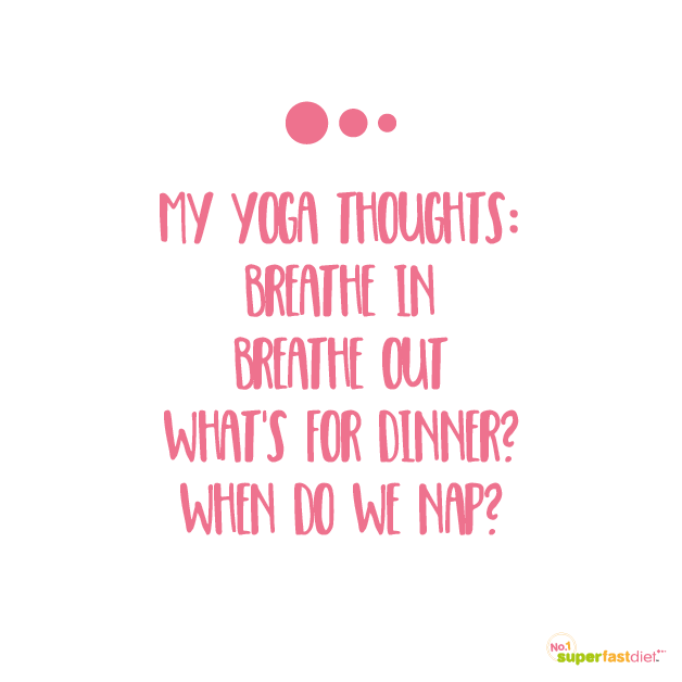 yoga joke thoughts