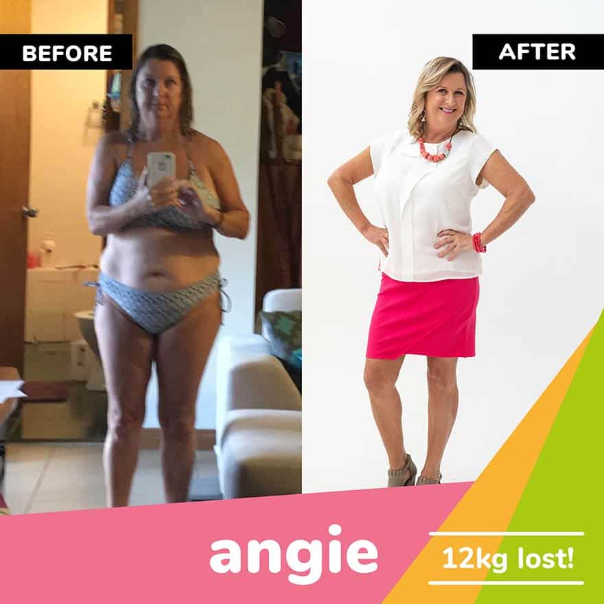 SuperFastDiet TV ad success story Angie O'Reilly lost 12kg