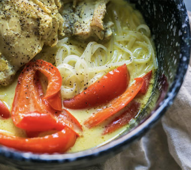 Chicken Curry Noodle Low Calorie Recipe