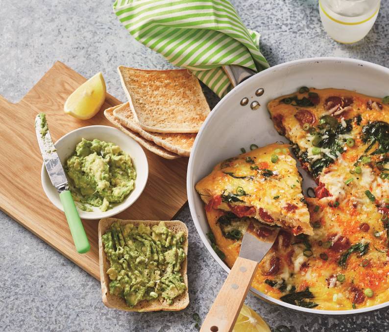 Frittata in SuperFastDiet's new book on intermittent fasting