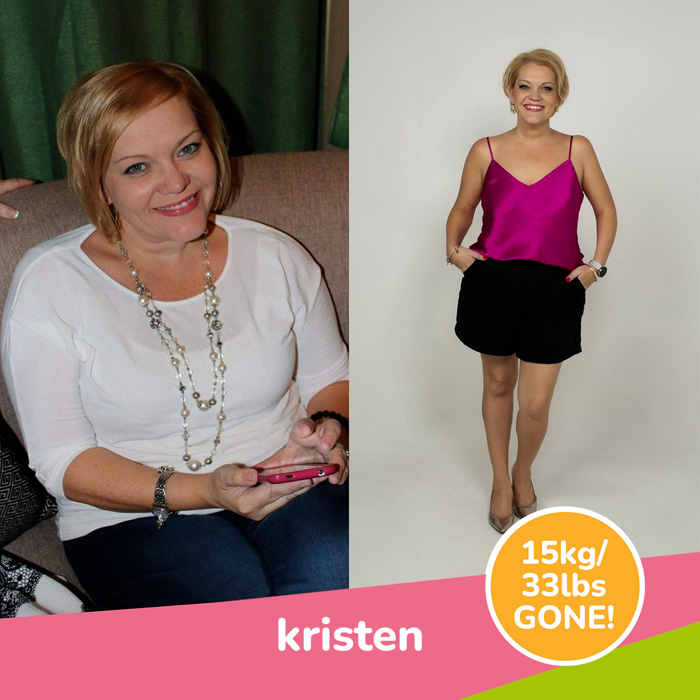 SuperFaster Kristen lost an amazing 15kg