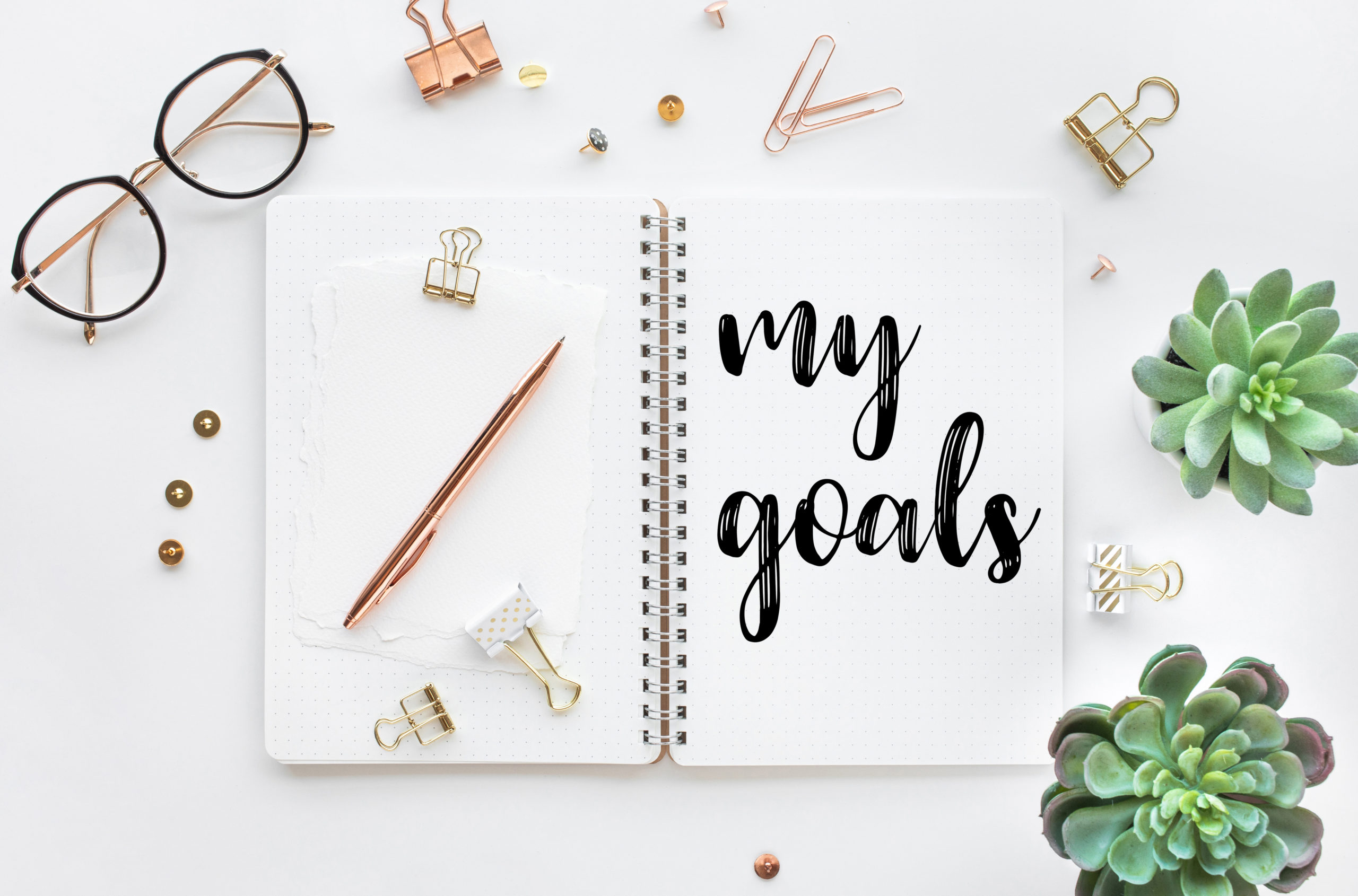 Be a goal setter and a goal getter