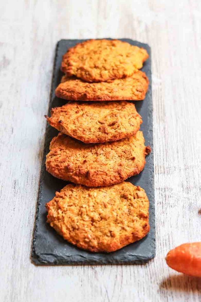 carrot and oats cookies