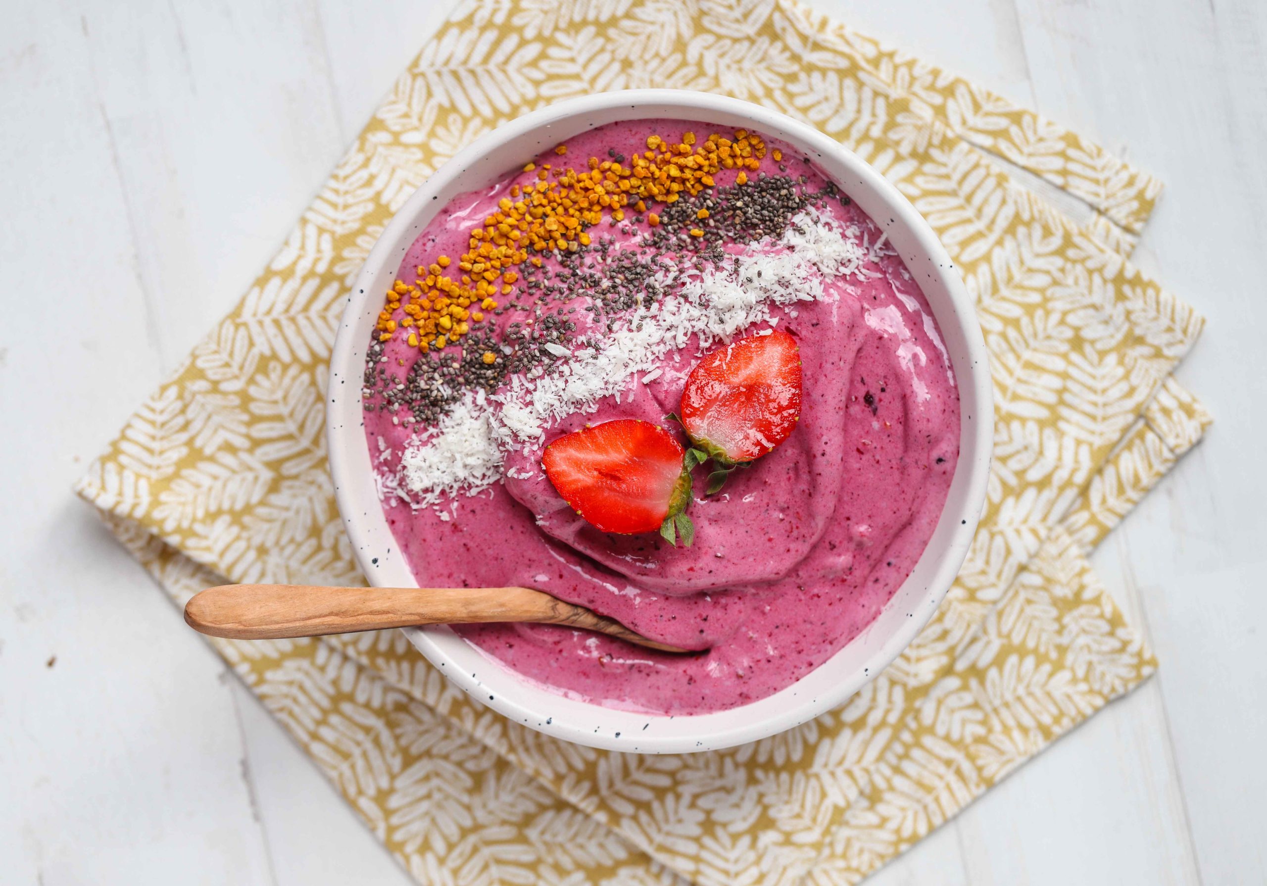 Berry Protein Smoothie Bowl