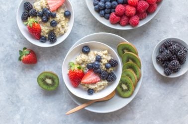oats and fruit