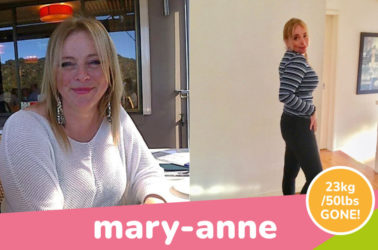 mary-anne o’connor lost 23kgs but then lockdown gave her 8kgs back.