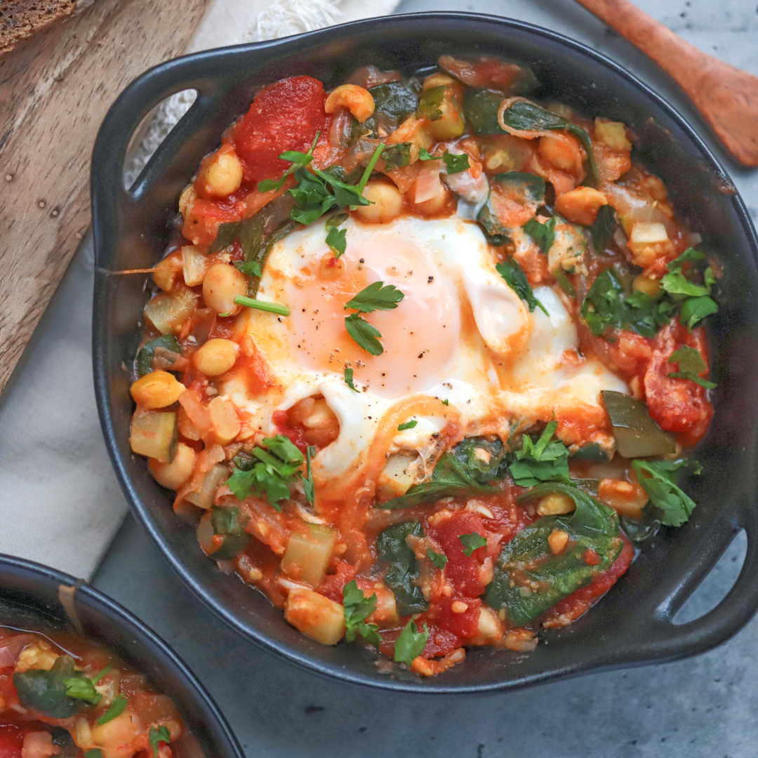 Chickpea & Zucchini Shakshuka