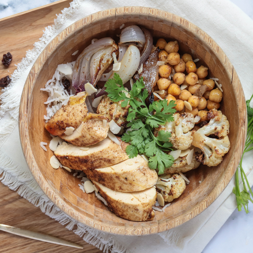 Spiced Chicken & Veggie Bowl